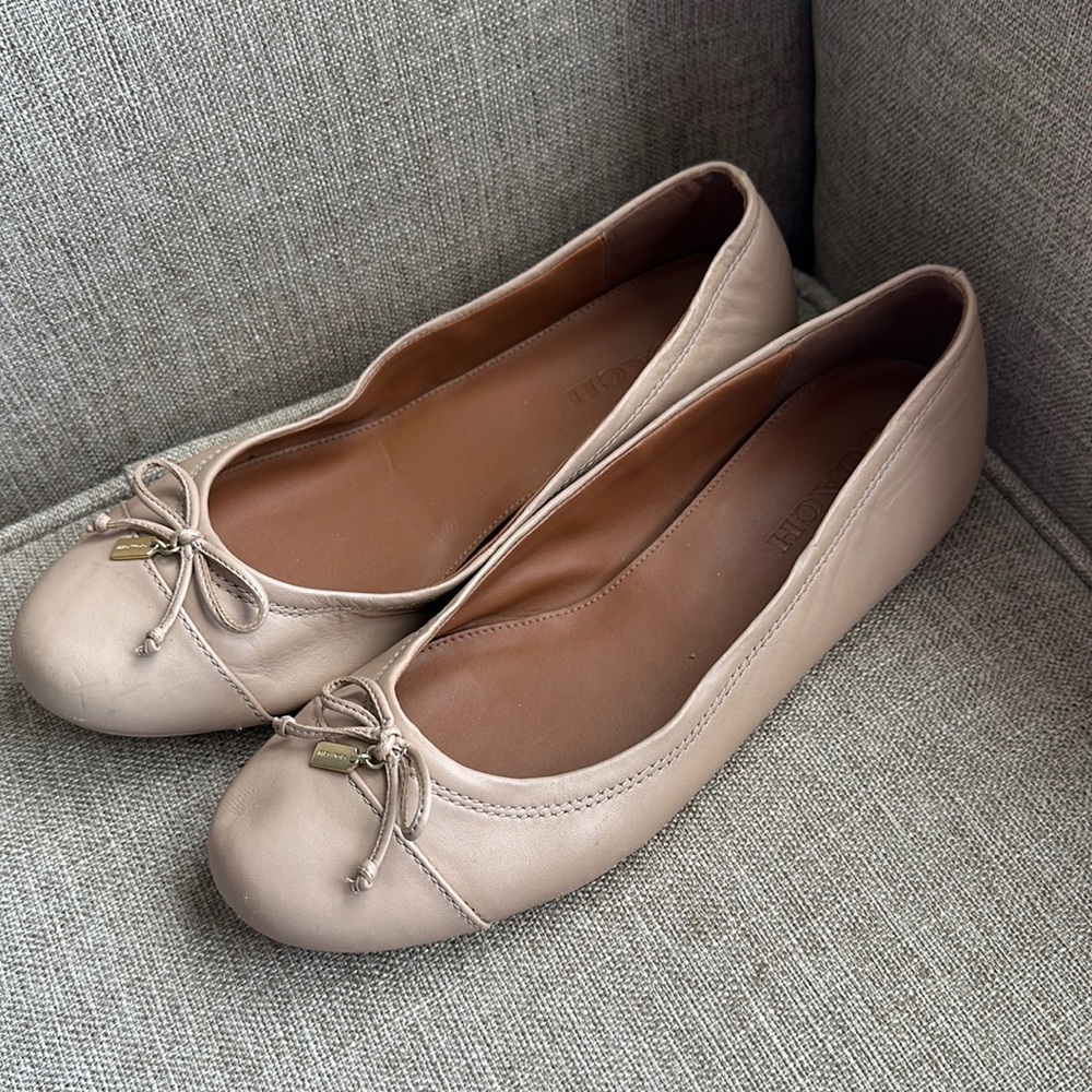 Coach ballet flats